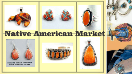 eshop at Native American Market's web store for American Made products